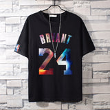 Basketball Sports T Shirt Cotton Short-Sleeved T-Shirt Men'S Sports Half Sleeve Nba Basketball Clothes Loose