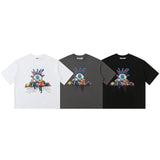 House Of Errors T-Shirt Eye of Truth Washed and Old 3D Printed Eye Short Sleeve