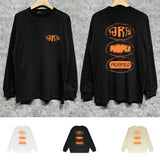 Purple Brand Long Sleeve T-Shirt Fashion Loose Long Sleeve Top