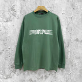 Purple Brand Long Sleeve T-Shirt Fashion Loose Long Sleeve Top