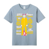 Heisenberg T Shirt Summer round Neck Short Sleeve T-shirt Men's Deadly Poison Master Gusi Heisenberg