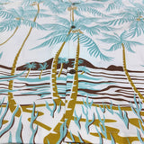 GUILTYPARTIES TIGER Shirts 19ss Coconut Tree, Palm Tree Short Sleeve Shirt