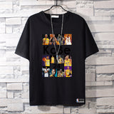 Basketball Sports T Shirt Kobe Short-Sleeved T-Shirt Men'S Cotton Student Korean Style Able Leisure Sports