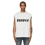 Purple Brand Tank T Shirts Sleeveless T-shirt Vest