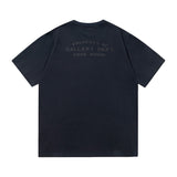 Gallery Dept T-Shirt Hand Painted Splash Ink Letter Short Sleeve T-Shirt