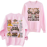 Western Luke Combs County Music Sweatshirt Round