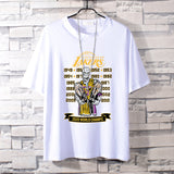 Basketball Sports T Shirt Short-Sleeved T-Shirt Men'S Lakers Kobe Loose Large Size Top Student
