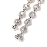 Chains hiphop12MM necklace punk copper zircon hip hop Royalty Spectrum