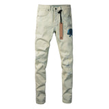 KSUBI Jeans Slim Fit Casual Stretch Jeans