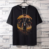 Basketball Sports T Shirt Casual Hundred Short-Sleeved T-Shirt Boys Handsome Warrior Curry Basketball Sports Top