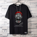 Basketball Sports T Shirt Basketball Sports Trendy Printed Short-Sleeved T-Shirt Men'S Loose