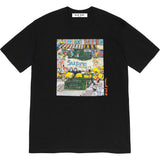 Men T-shirts 22SS Manhattan Tee Manhattan Cartoon Street View Short Sleeve T-Shirt Crew Neck
