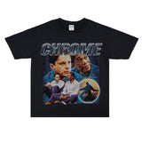 Film Star T Shirt Shawshank's Redemption Street Style Short Sleeve Loose Retro American T-shirt Men