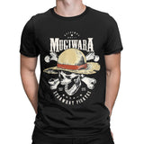T-shirt MUGIWARA print short sleeve
