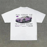 Casual Cotton Classic Fashion Design Car letter pattern