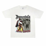 Basket Ball Star T Shirt Basketball Kevin Durant Washed Distressed Printed T-Shirt Personalized Short Sleeve Pure Cotton