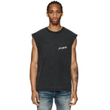 Purple Brand Distressed Tank T Shirts Distressed Sleeveless T-shirt Vest
