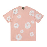 Denim Tears Outfit:T Shirt/Shorts (Separate Purchase Options) Puff Print Short Sleeve T-shirt Loose Couple Shorts Suit