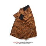 Men's Shirts Fashion Brand Short Sleeve Shirt Men's Summer Loose Leisure All-Matching