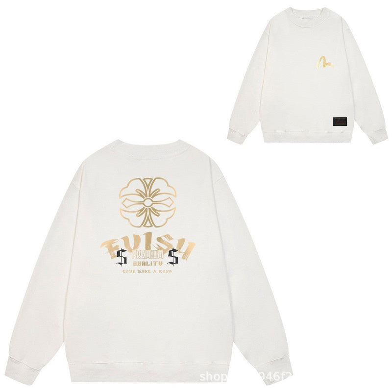 Evisu Sweatshirts Casual Loose Men