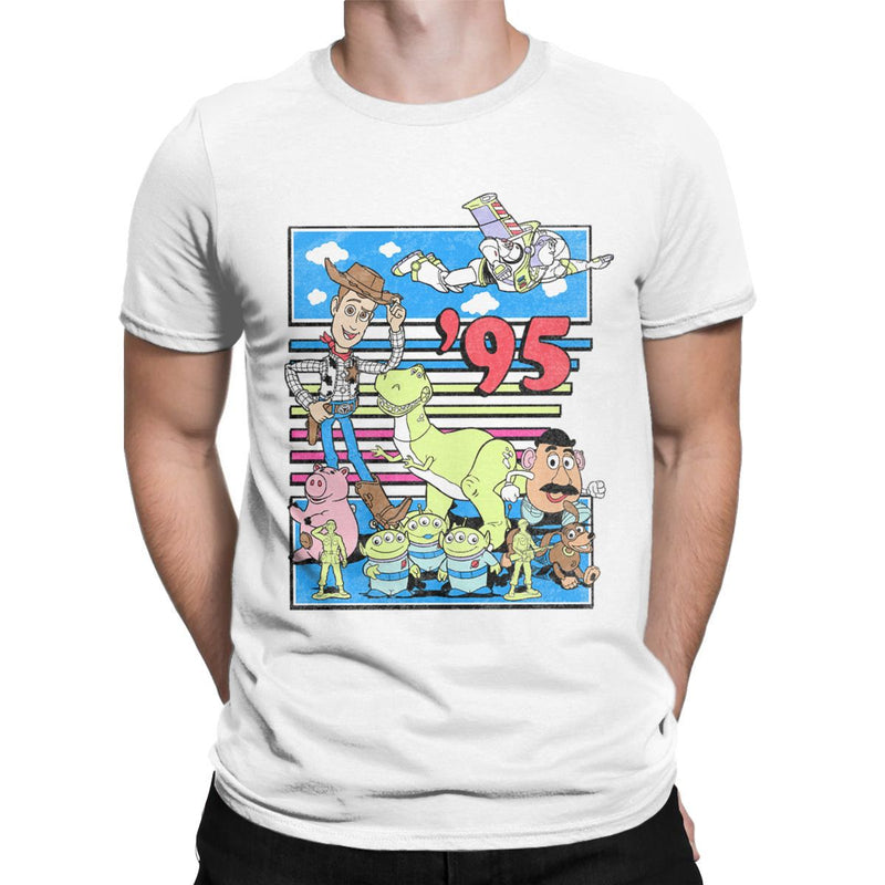 Men Toy Story Friends Since 95 T Shirts Buzz Lightyear