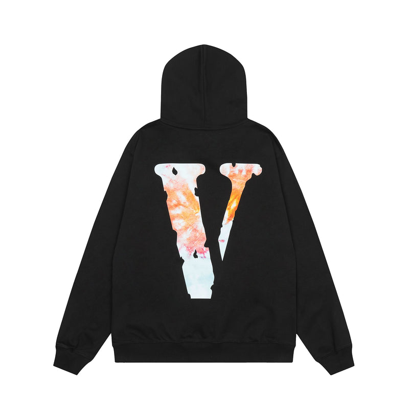 Vlone Hoodie Autumn/Winter Phantom Big V Letter Hooded