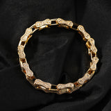 Chains 5mm Bike Chain Necklace High Sense Spectrum Royalty