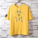 Basketball Sports T Shirt Curry Sports Short-Sleeved T-Shirt Male Student Loose-Fitting Plus Size Half-Length Sleeves