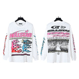 HS long-sleeve T-shirt summer, loose pullover long-sleeve T-shirt