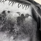 Fog Essentials T Shirts Spring and Summer FOG Joint Series Washing Water Old Crew Neck Short Sleeves