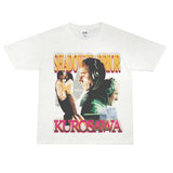 Film Star T Shirt Loose Heavy Retro Street Cotton T-shirt for Men and Women