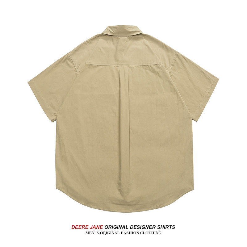 Men's Shirt Short-Sleeved Shirt Men's Summer Coat