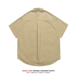 Men's Shirt Short-Sleeved Shirt Men's Summer Coat