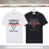 Casablanca T Shirts Fashion Loose Eagle Pattern Tee