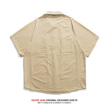 Men's Shirt Short-Sleeved Shirt Men's Summer Loose Casual