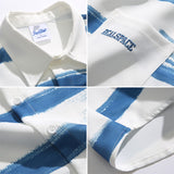 Men Shirts Short Sleeve Shirt Men's Summer Loose Leisure All-Matching Coat