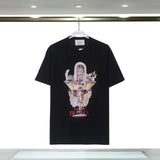 Casablanca T Shirts Fashion Casual Crew Neck Tee