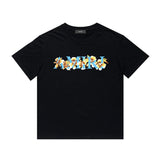 Amiri T Shirt Flower Print Casual Hip Hop Short Sleeve T-shirt