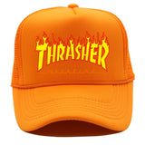 Thrasher Hat THRASH Breathable Truck Cap Baseball Cap Cap