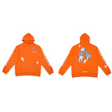 CHH Chrome Heart Hoodie Sanskrit embroidered hooded sweater couple