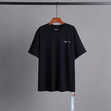 Off Whtie T Shirts Monet Oil Painting Men And Women Same Style Fashion Brand Short Sleeve