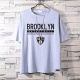 Basketball Sports T Shirt Summer Loose Short Sleeves T-Shirt Men'S Basketball Nets Owen Durant
