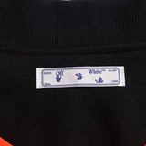 Ow Jacket Orange Embroidered Cotton-Padded Jacket for Men