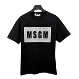 MSGM T-Shirt Loose Short Sleeve T-Shirt