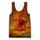 Heisenberg T Shirt 3d Digital Printing Breaking Bad Men Women Casual Vest