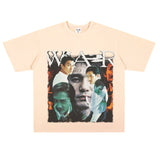 Film Star T Shirt Movie Andy Lau Short Sleeve Loose Retro American Street T-shirt