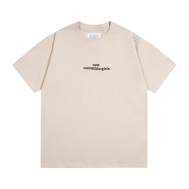 Maison Margiela T-Shirts Crew Neck Loose Short Sleeve T-Shirt