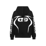Mens trendy Hoodie & Pants2 Loose Hoodie Sweater Casual Pants