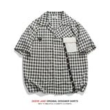 Men's Shirt Short-Sleeved Shirt Men's Summer Loose Casual