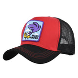 Baseball Cap Embroidered Peaked Cap Mesh Baseball Cap Sun Hat Mesh Cap